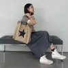 Bolsa de Hombro de Nylon para Ocio Cultural y Creativo de Museo Personalizable de Nicho Gran Capacidad Bolso de Mano para Clase y Viajes Diarios