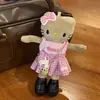 Nuevo Llavero de Felpa de Cuero Negro de Piernas Largas de Kt Moda Creativa Muñeca de Fragancia Pequeña Adorno Colgante para Bolso