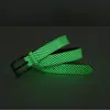 Novo Modelo 2026 Cinto Luminoso para Mulheres, Cinto Texturizado Moderno e Único, Textura Diurna, Cinto Fluorescente Brilhante Noturno