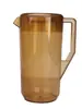 Plástico Acrílico PC Marrón Tetera de Agua Fría Tetera para Jugos y Agua Gran Capacidad Resistente a Altas Temperaturas y Caídas Taza Medidora Hogar Producto Nuevo