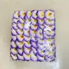 Cabeças de Flores de Hibisco Artificiais Mais Vendidas no Exterior de Fabricantes, Flores Havaianas em Gradiente Multicor, Adereços para Fotos de Férias na Praia, Acessórios de Cabeça com Flores