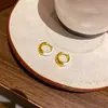 Pendientes de Esmalte Retro Pequeños y Exquisitos Estilo Hong Kong para Mujer, No Necesitan Quitarse al Dormir, Modernos y Versátiles, Pendientes Elegantes y Accesorios para Orejas