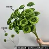 Verdor de Boda Planta Artificial Arreglo Floral Gypsophila Estilo Bosque de Eucalipto Flor Artificial Flor de Seda Decoración de Boda Material Floral