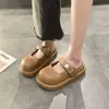 Sandalias cerradas para mujer, suela suave antideslizante, nueva moda primavera-verano 2026, nicho, sencillas, versátiles para usar en casa y al aire libre.