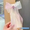 Banda para el cabello para niños Lazo de arcoíris para niña Pinza para el cabello trenzado Tocado Cinta para cola de caballo Horquilla Accesorios para el cabello de primavera y verano para niñas