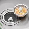Filtro de fregadero de cocina, jaula para alcantarillado, fregadero para verduras, tapón de drenaje ajustable para basura, red