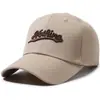 Nueva Gorra de Béisbol Bordada con Letras de Comercio Exterior para Primavera y Verano, Sombrero para el Sol para Deportes al Aire Libre, Gorra con Visera Versátil y de Moda Personalizada