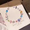Pulsera Ajustable Flor de Circonita Super Brillante, Lujo Ligero, Moda de Gama Alta, Diseño Simple, Joyería Única para Mujer