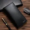 Nueva Cartera Larga para Hombre Estilo Coreano Patrón Sencillo Granulado Cartera de Moda Cartera con Múltiples Ranuras para Tarjetas Venta al por Mayor Dropshipping