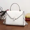 Bolso de Mano para Mujer Nuevo de Cuero Genuino de Alta Gama de Panza de Cocodrilo de Moda Versátil Bolso de Hombro de Gran Capacidad Cruzado