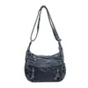 Bolsa Tote Feminina para Ir para a Aula, Nova Moda Casual Outono 2026 Bolsa de Ombro, Bolsa de Jeans de Grande Capacidade