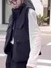 Colete com Capuz Workwear Europeu para Mulheres Primavera Novo Solto Casual Jaqueta Jaqueta com Capuz Jaqueta Corta-vento Estilo Americano
