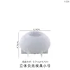 Molde de Resina DIY de Amapola para Velas de Concha de Varios Tamaños, Molde de Silicona con Forma de Abanico para Velas Aromáticas de Concha