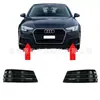 Adecuado para 16-22 Audi Audi A4 marco decorativo de parachoques delantero rejilla marco de luz antiniebla rejilla de admisión cubierta de luz antiniebla delantera