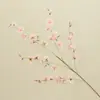 Flores de Cerezo de Rama Larga de Gama Alta, Flores Artificiales, Flores Falsas, Decoración para el Hogar y Bodas, Venta al por Mayor de Arte Floral, Decoración de Mesa para Exteriores