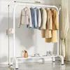 Perchero Moderno Minimalista de Acero al Carbono, de Pie Vertical Moderno Minimalista para Uso Doméstico, Colgador de Ropa y Pantalones, Colgador de Corbatas, Almacenamiento con Compartimentos