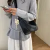 Bolsa de Mão Pequena Versátil de Alta Qualidade para Mulheres, Bolsa de Ombro/Axila, Bolsa Transversal Popular Formato Dumpling - Lançamento Primavera 2026