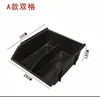 Cesta de Almacenamiento Rectangular Multifuncional para Tiendas de Té de Leche y Cafeterías, Caja de Almacenamiento para Servilletas, Portavasos para Popotes, Portapalillos de Plástico