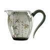 Juego de Accesorios para Taza de Té de Vidrio de Bambú Dorado y Plateado para Uso Doméstico, Divisor de Té, Separador de Mar de Té, Taza de Té Sencilla, Pieza Única