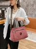 Bolso Casual Vintage para Mujer Bolso de Mano de Lona para Mujer Bolso Bandolera de Hombro para Mujer Bolso de Lona de Gran Capacidad con Múltiples Compartimentos para Mujer