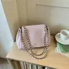 Bolso vintage texturizado de gran capacidad para mujer, nuevo y popular bolso de cadena 2026, bolso de hombro y bandolera de moda