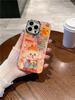 Funda para iPhone 13 15ProMax 14 Animal Perforadora Luz Azul Apple 12 Pulsera 15 Película para Lente