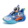 Zapatos de Malla con Hebilla Giratoria para Niños 2026 Otoño Nuevos Zapatos Deportivos para Correr con Luces para Niños Pequeños al por Mayor