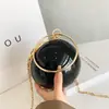2025 Bolso de Noche Acrílico Personalizado de Moda Bolso Pequeño Esférico Bolso Pequeño Cruzado al Hombro con Cadena Bolso de Moda para Mujer