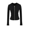 Conjunto de Sudadera con Capucha y Chaqueta de Manga Larga Ajustado Corto para Chica Caliente con Pantalones Casuales de Cintura Alta que Cubren la Cadera y Ligeramente Acampanados para Mujer