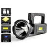 Linterna de Llavero Bombilla Exterior Multifuncional Luz Fuerte Linterna de Búsqueda Portátil LED Largo Alcance Impermeable Iluminación Recargable