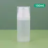 30/50/100ml Frasco a Vácuo Fosco de PP com Tampa de Pressão Frasco para Loção Frasco para Essência Frasco Dosador para Cosméticos Frasco para Gel