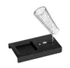 Suporte para ferro de solda, suporte de soldagem para ferro de solda elétrico, rack simples de posicionamento fixo, acessórios de ferro fundido