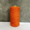 En Stock Cuerda de Algodón de Colores de 3 mm de Tres Hilos Cuerda Pura de Algodón para Tejido de Tapicería Rollos de 100.1 m de Cuerda para Manualidades Hechas a Mano