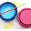 FABER CASTELL FABER Cubo de Lavado de Lápices Plegable Vaso de Agua Pigmento de Acuarela Cubo de Lavado de Lápices Retráctil