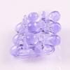 Productos para Hombres Adultos Anillo de Bloqueo de Esperma de Oruga de Cristal Anillo de Fisioterapia con Dedo de Cristal Espinoso Anillo de Bloqueo de Esperma Anillo Espinoso