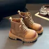 Botas Martin Infantis 2026 Outono Novo Estilo Botas de Menino Botas de Menina Bebê Criança Pequena Média Grande Crianças Solado Macio Botas Curtas Modernas