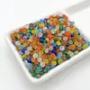 Cuentas de Vidrio de 4 mm Cuentas Pequeñas de Arroz Pulsera de Abalorios Hecha a Mano Collar Accesorios DIY Hechos a Mano Material Accesorios Decorativos Esmerilados