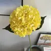 Simulado 252 Peças de Grande Hortênsia Casamento Casa Aula Elegante Flor Artificial de Seda Salão de Casamento Flor Decorativa Hortênsia Única Flor Artificial
