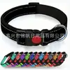 En Stock de Fábrica Amazon Más Vendido Collar para Mascotas Tela de Buceo Nylon Reflectante Collar para Perro Correa Venta al por Mayor