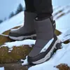 Novos Sapatos de Algodão Grandes para Crianças 2026 Meninos Botas de Neve Crianças Médias e Grandes Inverno Acolchoado Pelúcia Repelente à Água Meninas Botas de Algodão