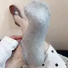 Calcetines Invisible con Borde Fruncido para Mujer, de Primavera y Verano, Bajos Antideslizantes Versátiles, Calcetines Cortos de Encaje Estilo Coreano de Moda