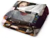 Manta de franela personalizada impresa para Amazon, manta ligera y cómoda para niños/adultos