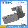 Válvula solenóide TDPC 3V210-083V310-10 válvula solenóide normalmente fechada de três vias e duas posições AC220V/DC24V