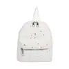 Mochila Nueva de Estrellas y Lunares Moda Versátil Estudiante Bolsa Escolar Mochila Sencilla Femenina Gran Capacidad Bolsa para Viajes