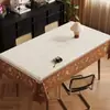 Mantel Usado Floral de Viento Impermeable a Prueba de Aceite Sin Lavado Múltiples Colores Mantel para Mesa de Comedor del Hogar Mantel Retro para Mesa de Café de Sala de Estar