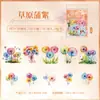 Paquete de Pegatinas para Mascotas 'Día Hermoso': Serie de Citas de Diente de León - Materiales de Journaling con Tema de Diente de León, 10 Hojas, 6 Diseños