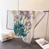 Bufanda de seda con estampado geométrico para dama, pañuelo cuadrado de 70 x 70 cm, de seda sintética, ideal para viajes y como toalla de viaje.