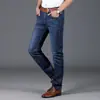 2026 Estilo Nuevo Jeans para Hombre Simples Versátiles de Negocios Pierna Recta Jeans Juveniles Elásticos de Mezclilla Pantalones Largos Venta al por Mayor