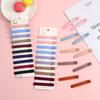 [Paquete de 10] Pasador para Flequillo Color Caramelo de 8 cm Estilo Coreano Pinza de Pato Lacada para Maquillaje de Mujer Pinza Lateral para Lavar
