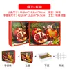 Granada de Semilla Suave Caja de Regalo Universal Caja de Embalaje Estampado en Caliente Tunecina Caja de Regalo de Fruta de Alta Gama 6 Piezas 8 Piezas 9 Piezas Cartón Vacío
